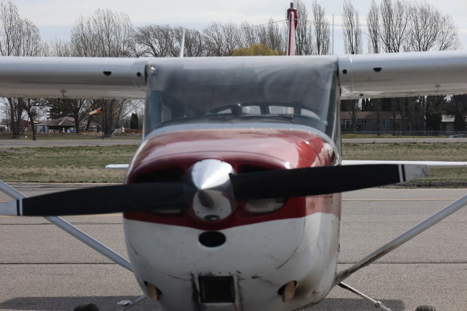 Propeller and cowling detail