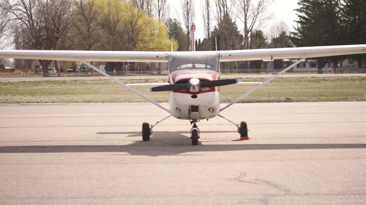 Aircraft on the ramp